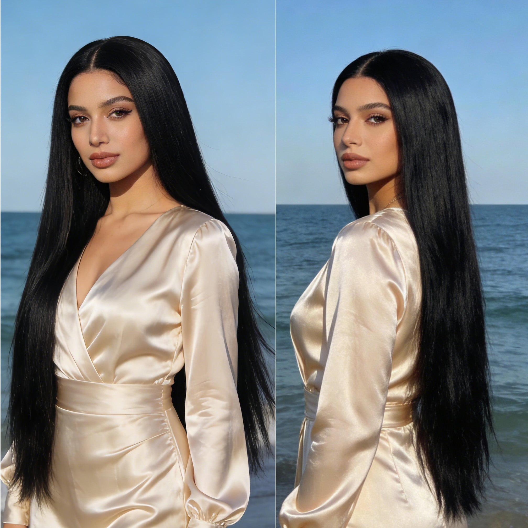 RICH COCO 100% Human Hair Bundles – Soft, Thick & Natural