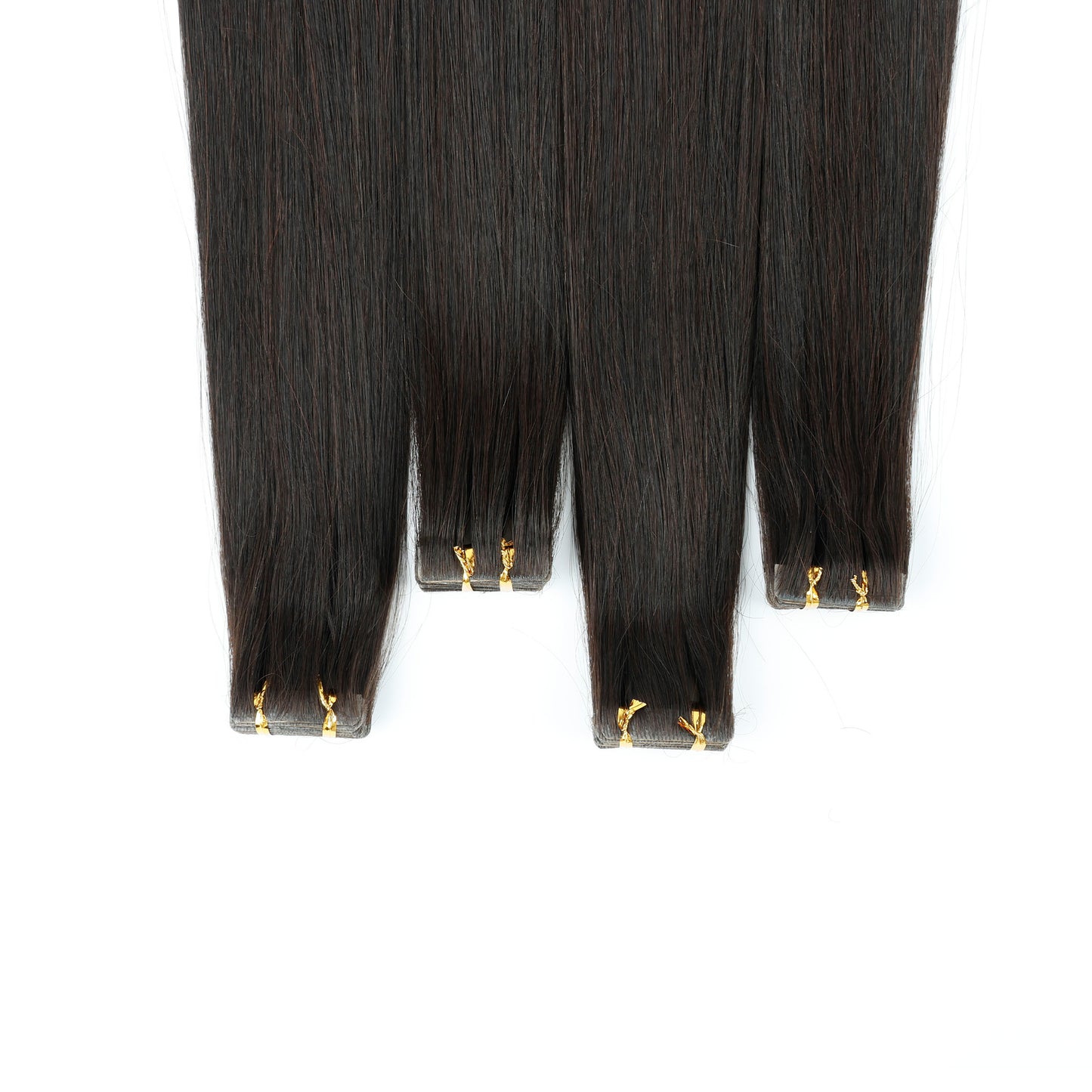 Injected PU hair extension invisible Tape Weft 100% human hair