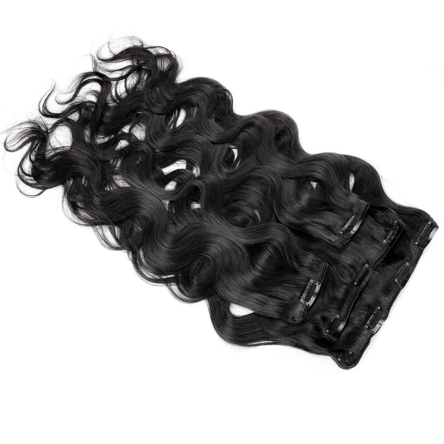 Clip-in hair extensions body wave