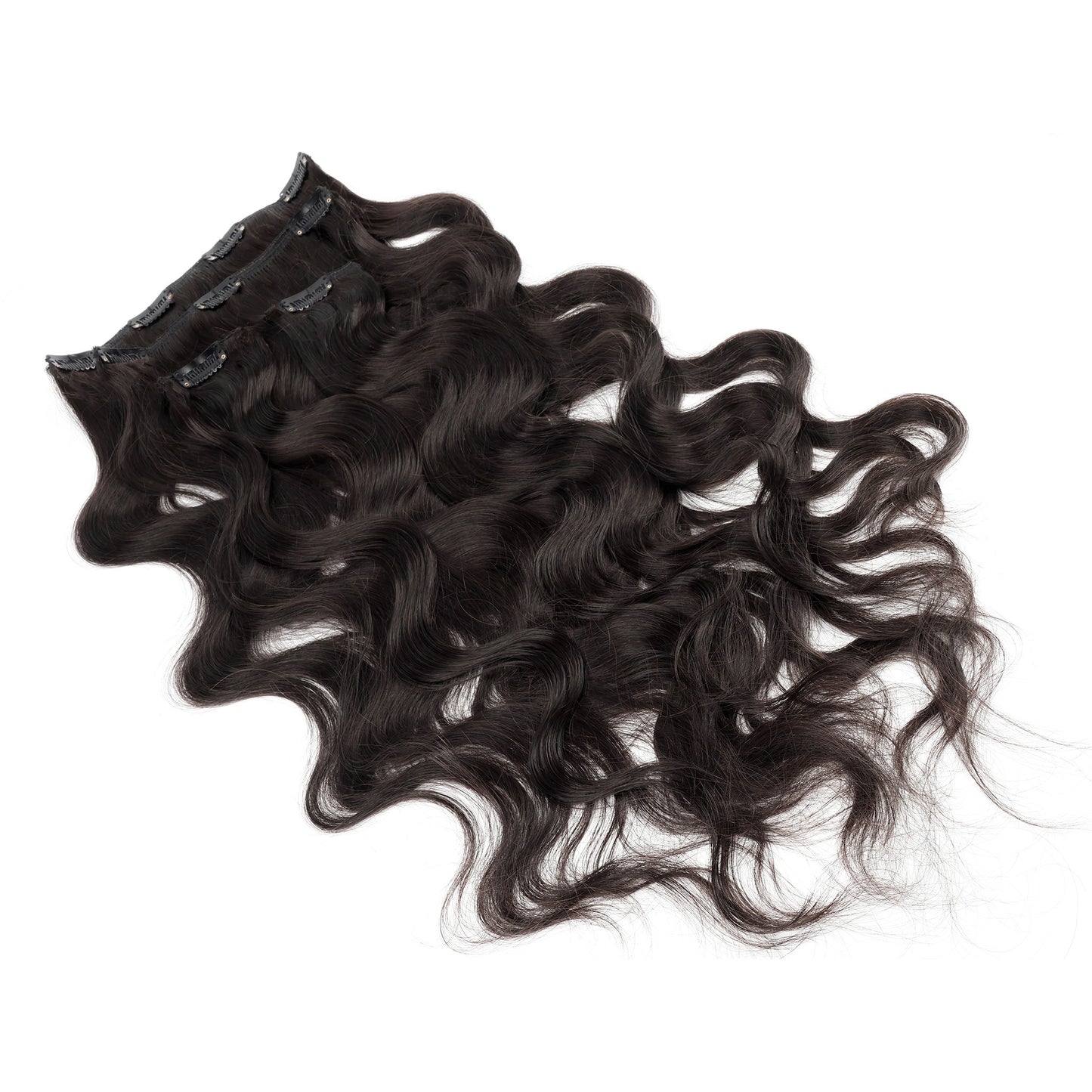 Clip-in hair extensions body wave