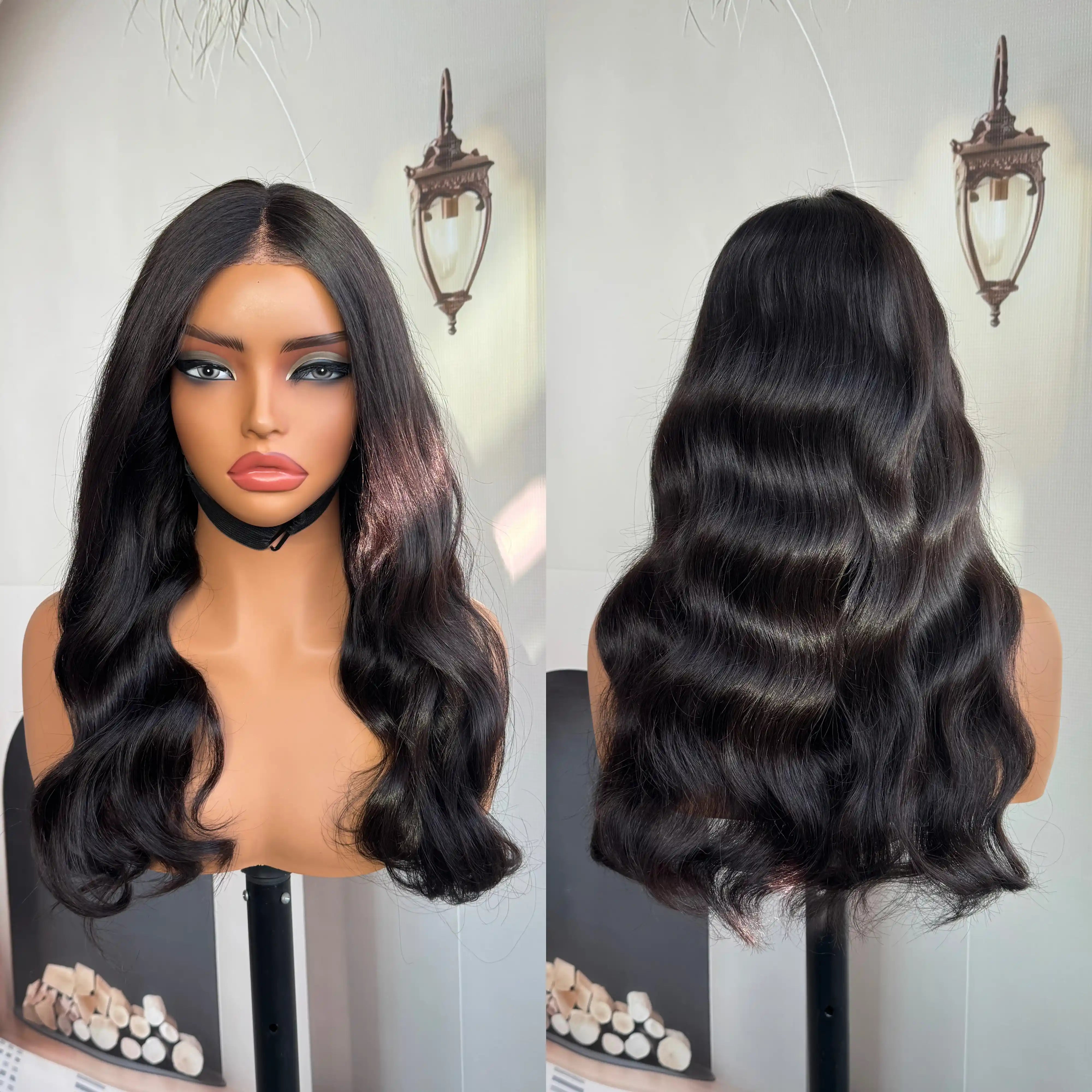 RICH COCO 13x4 HD Lace Body Wave Wig – Pre-Plucked Natural Hairline