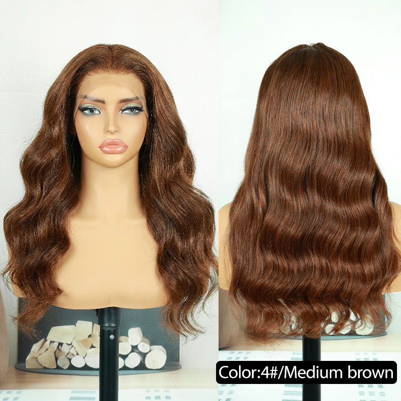 RICH COCO 13x4 HD Lace Body Wave Wig – Pre-Plucked Natural Hairline
