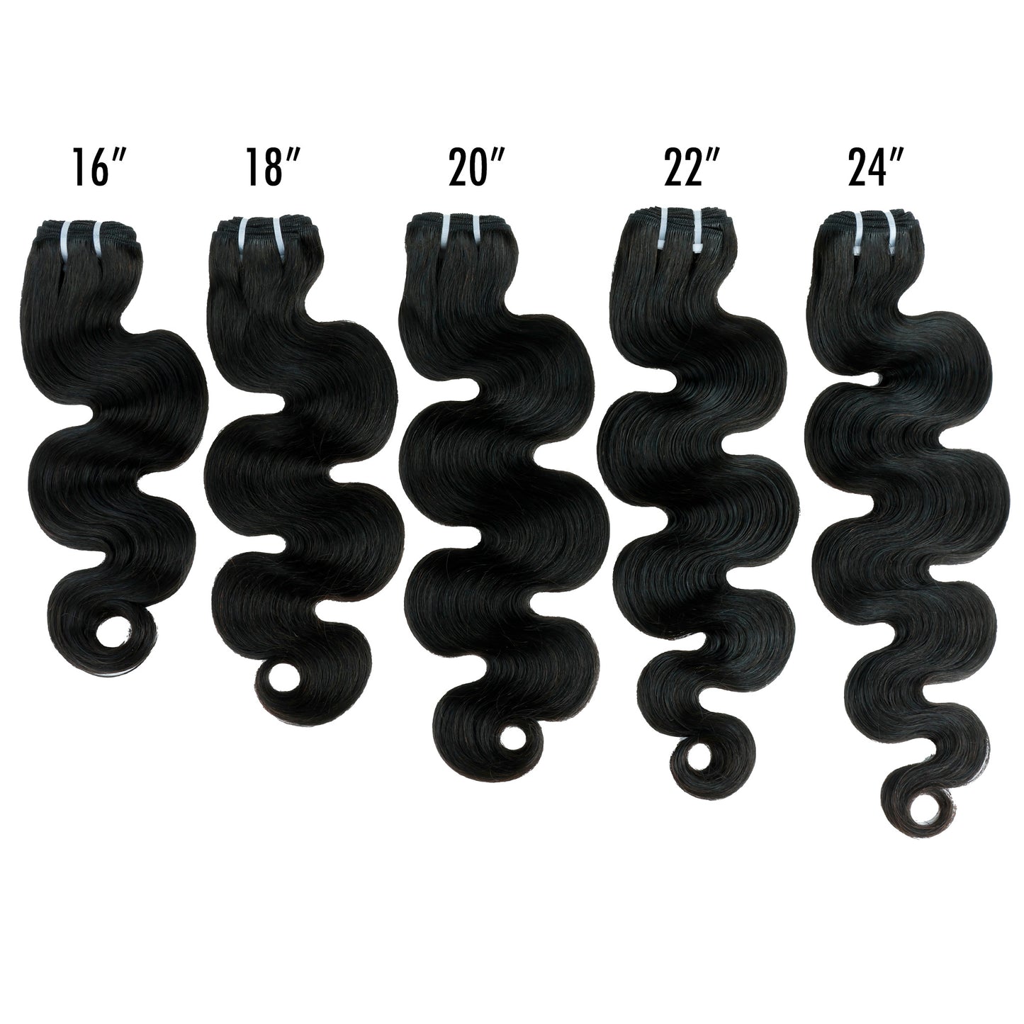 Body wave bundles 100% human hair