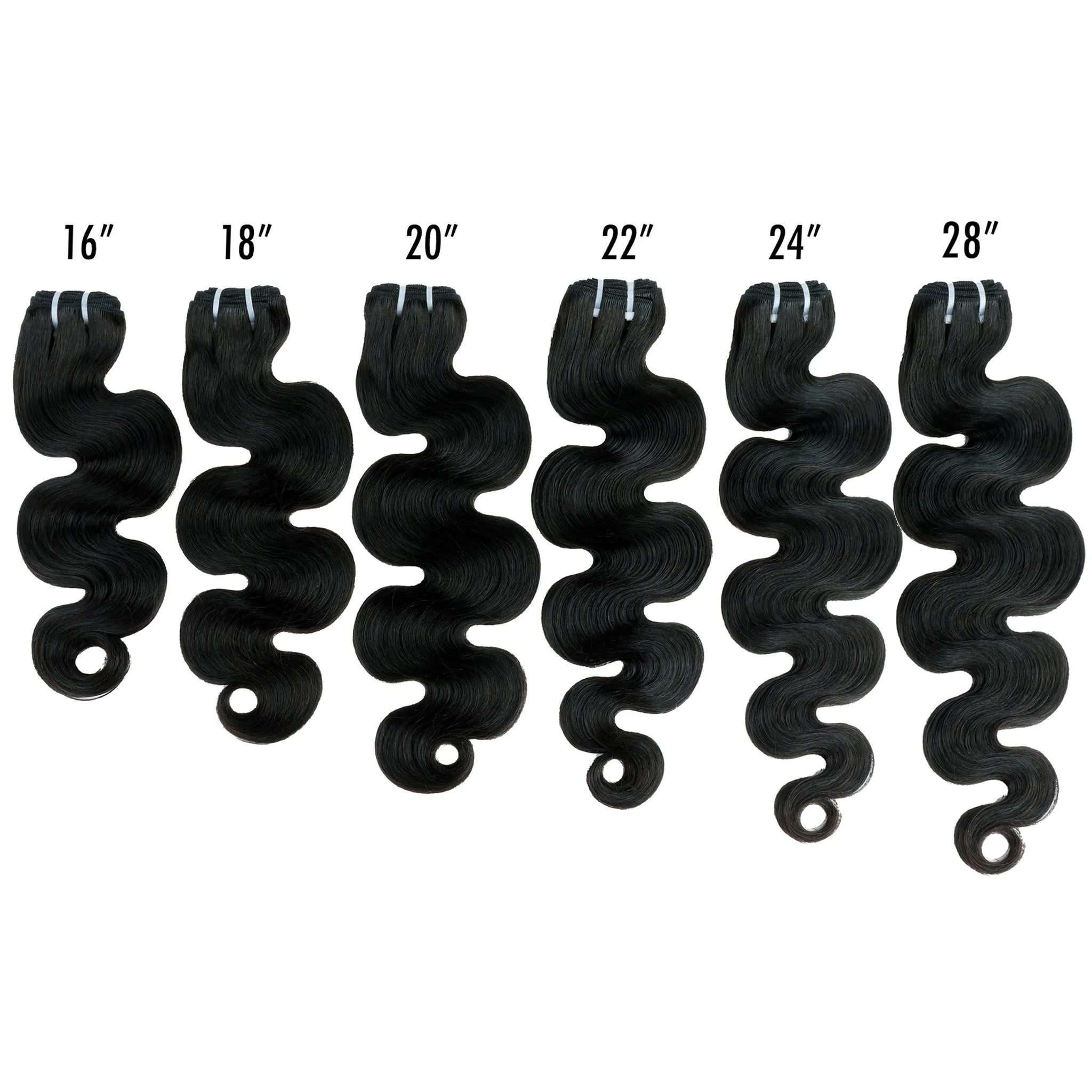 RICH COCO Body Wave Hair Bundles – 100% Remy Human Hair, Soft & Natural Look