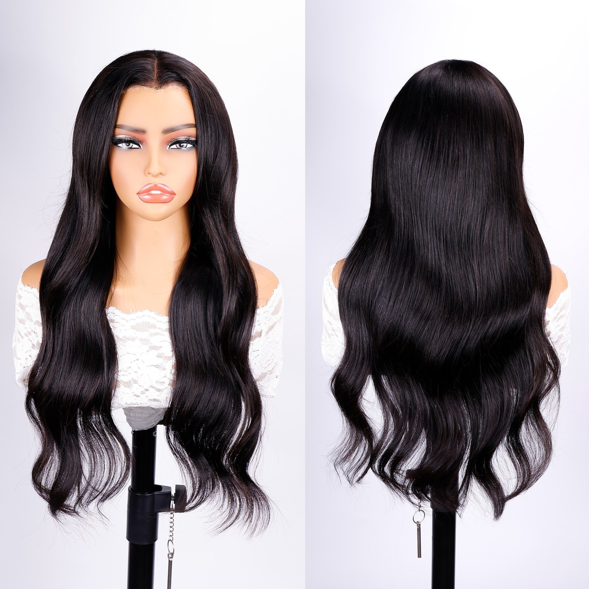 RICH COCO 13x4 HD Lace Body Wave Wig – Pre-Plucked Natural Hairline