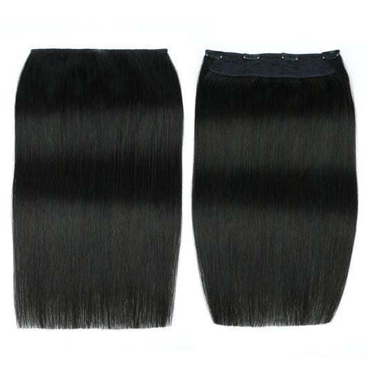 Straight Clip In Real Human Hair Extensions