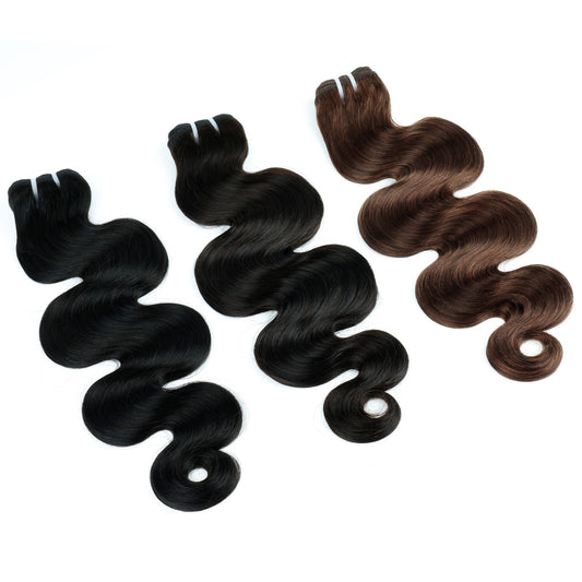 Body wave bundles 100% human hair