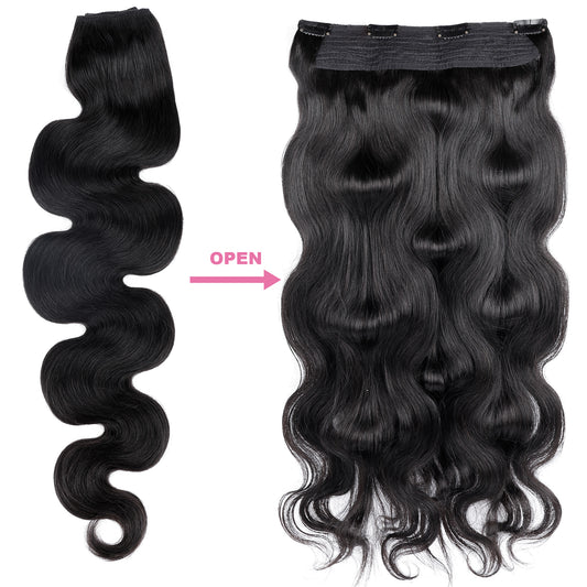 Clip-In Hair Extensions Real human hair