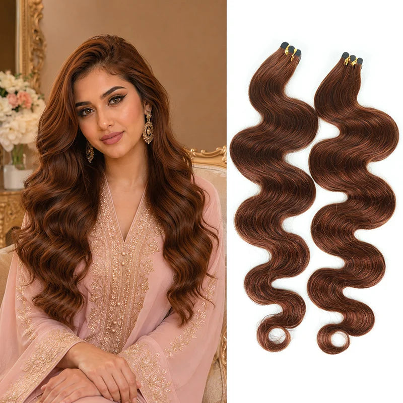 RICH COCO Mini Sticker Hair Extension| High Quality & Remy Hair