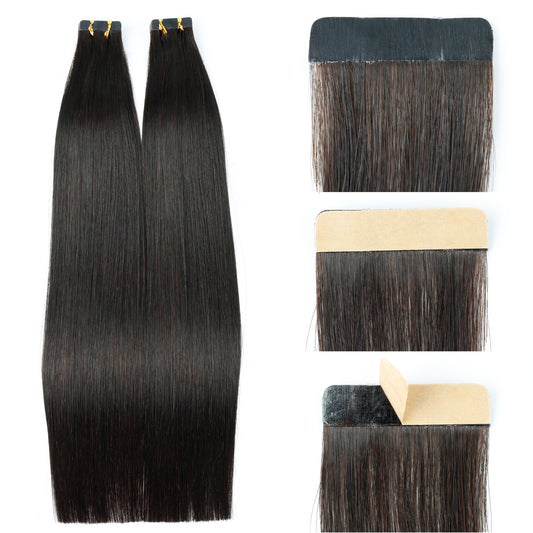 PU hair tape hair 100% human hair