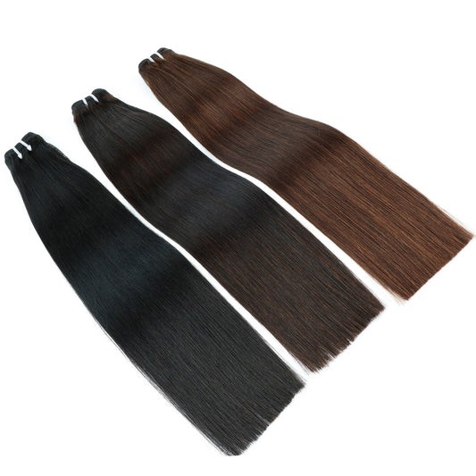 Real human hair bundles hair extensions